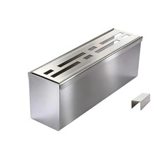 304 Stainless Steel Pool Deck Drain Channel Accessories for 2.3" Wide Pool Dr...