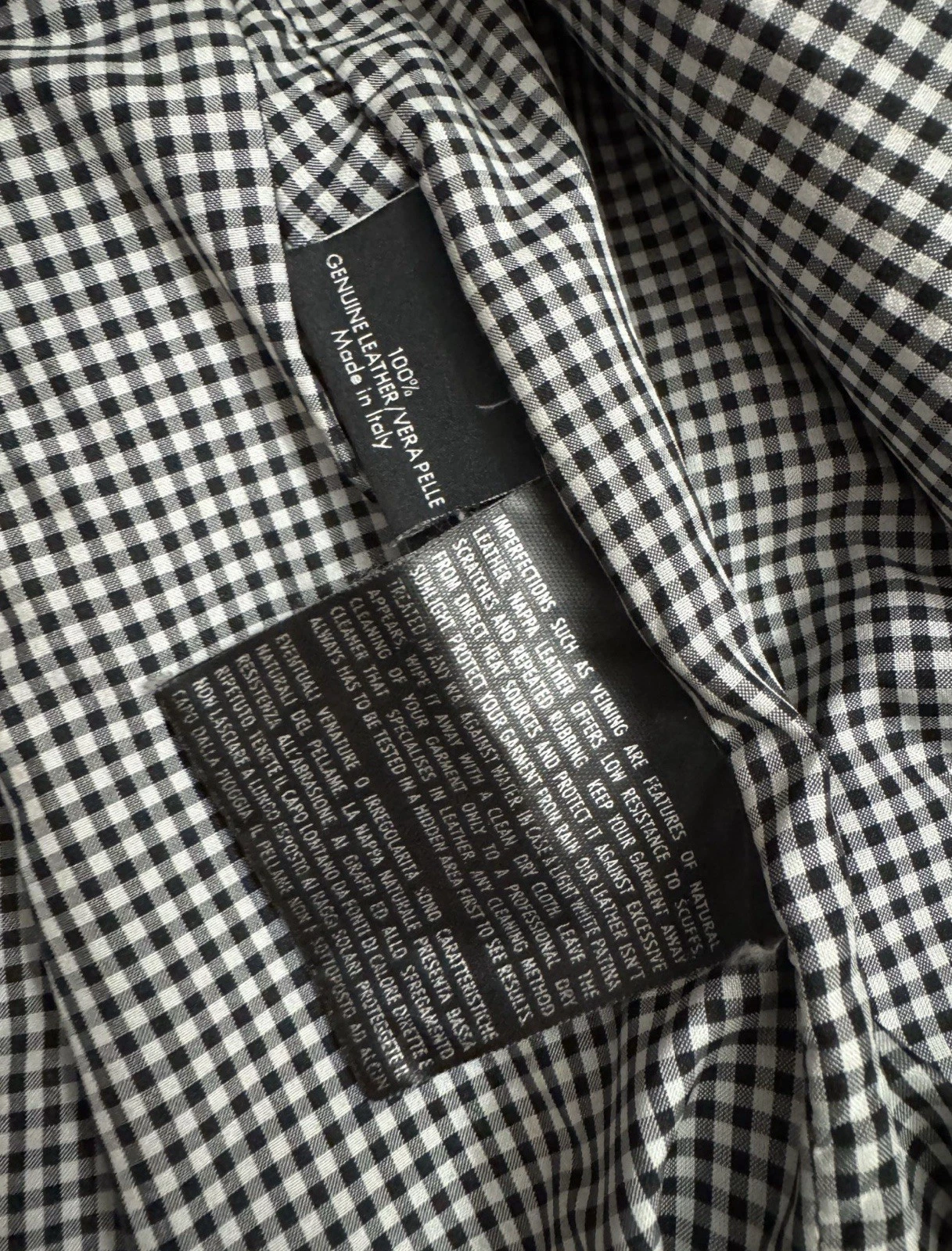 Gucci giacca donna pelle taglia M L