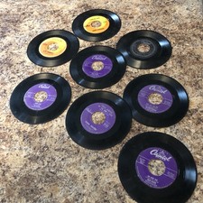 Vintage Vinyl 45 Records on CAPITOL Label - Your Choice 11 Free Ship