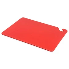 SAN JAMAR CB152012RD Cutting Board,15x20 in,Red 8DT02
