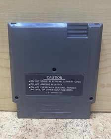 LJN Toys Ltd. Jaws (Nintendo NES Game Cartridge, NTSC-U/C, 1987) TESTED WORKS 