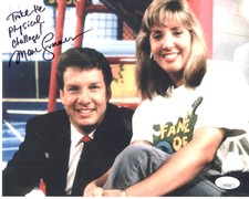 Marc Summers signed 8x10 Photo Nickelodeon Double Dare JSA Authentication