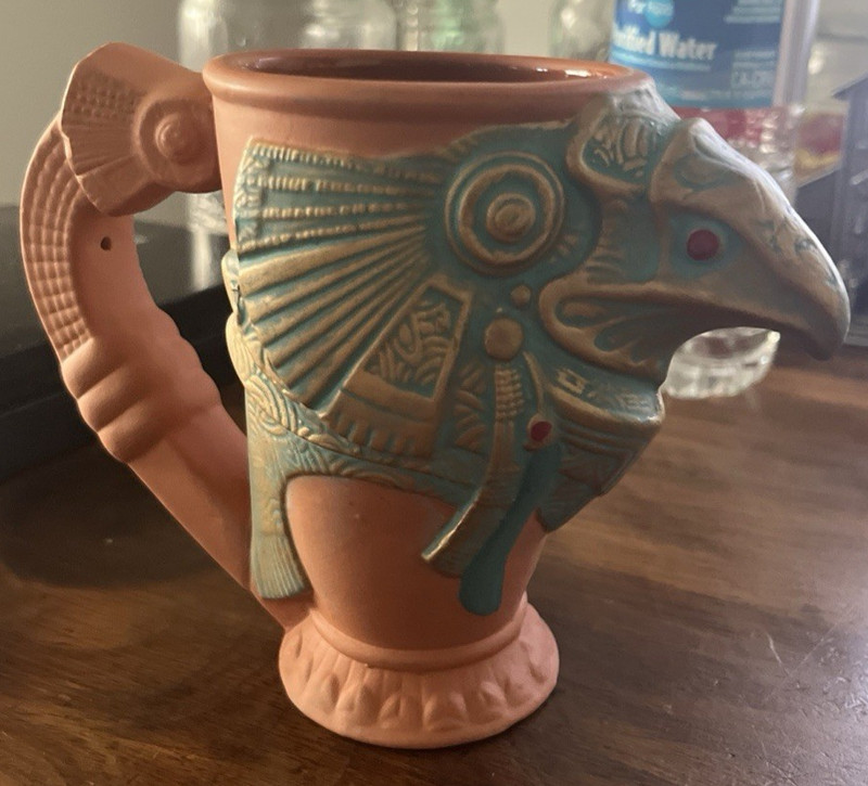 STARGATE Ceramic Figurative Collectible Mug Cup 4 3/4” Egyptian HORUS #45887