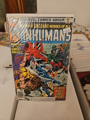The Inhumans #6 25 Cent Variant (Marvel Comics August 1976)