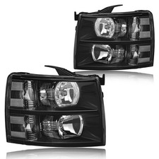 for 2007-2013 Chevy Silverado 1500 Headlights Assembly Compatible with 07-14 ...