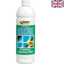 1 Litre PVC Solvent Cleaner - Fast-Drying, Non-Abrasive for Windows & Furniture
