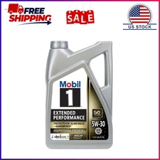 Mobil 1 Extended Performance Full Synthetic Motor Oil 5W-30, 5 Quart