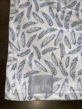 Copper Pearl Nursing Cover Breastfeeding Baby Canopy Car Seat Feather Print