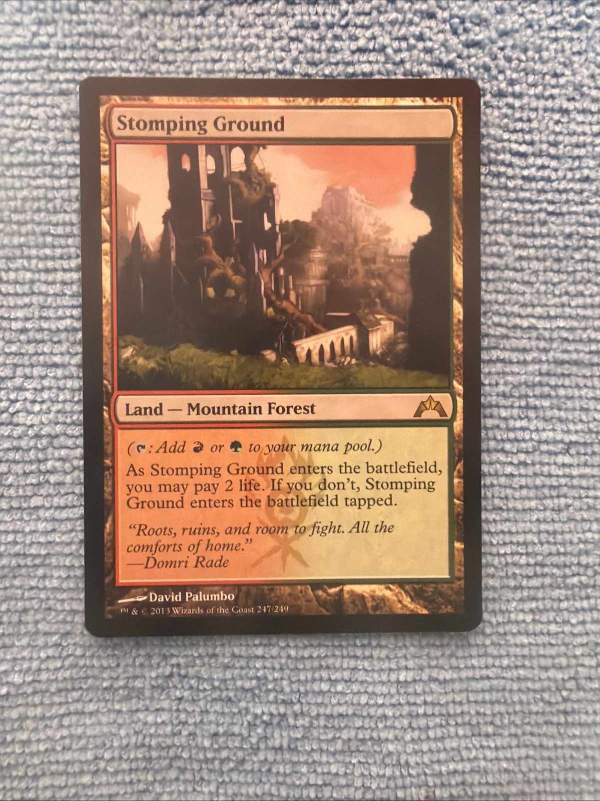 Stomping Ground, Gatecrash (GTC) #247 LP MTG