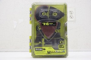 RYOBI 16-Piece Oscillating Multi-Tool Blade Accessory Set