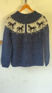 The Handknitting Association of Iceland Icelandic Wool Sweater Lopapeysa M