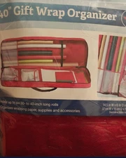 40" Gift Wrap Organizer 💥Brand New, Never Opened!💥