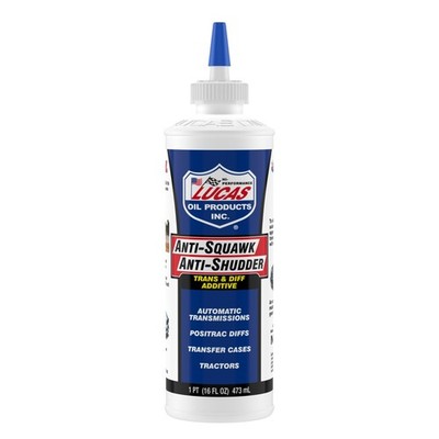 Lucas Oil 10599 Anti-Squawk/Anti-Shudder Additive - 16 Ounce One Size, Multi 