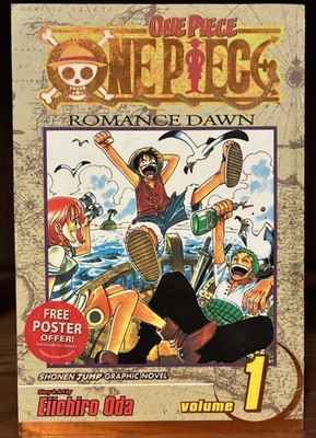 One Piece Romance Dawn Vol 1 Gold Foil 1st Print Rare Promo
