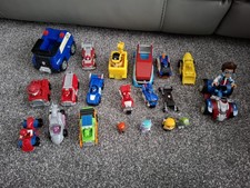 Bundle Of Paw Patrol Toys And Some Figures. Mainly Die Cast Cars