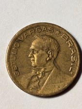 1944 Brazil 10 Centavos