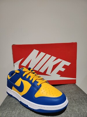 N¡ke Dunk Low Ucla Blue Jay, Yellow Size 10US