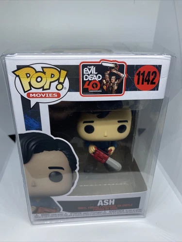 Funko Pop! Movies The Evil Dead Ash 40th Anniversary. New Mint + Protector