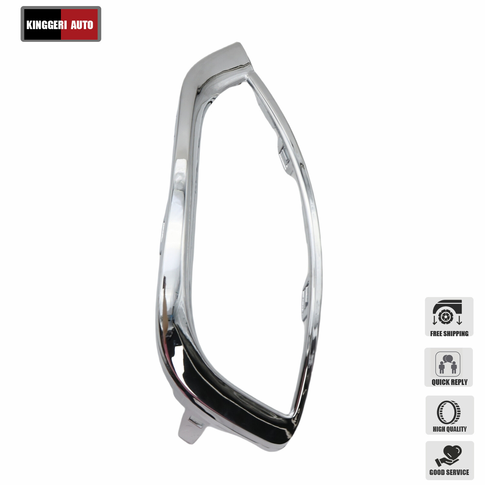 2017-2020 Pacifica Voyager 3.6L V6 Chrome Front Right Fog Light Bezel