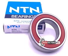 NTN 6007 LLU C3 Deep Groove Ball Bearing, Rubber Sealed 6007 2RS 35x62x14 mm