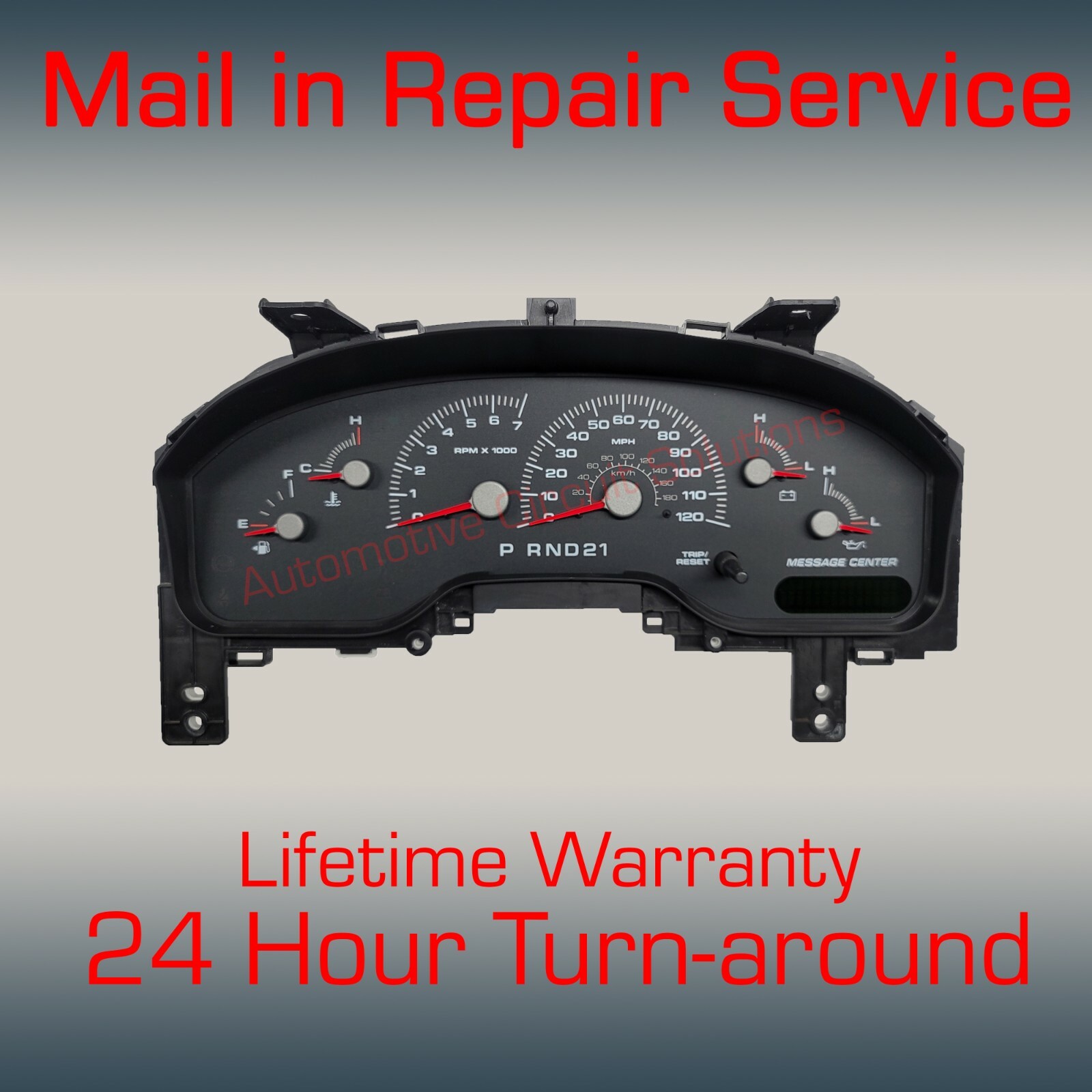 19992003 Ford Expedition Instrument Gauge Cluster Repair Service eBay