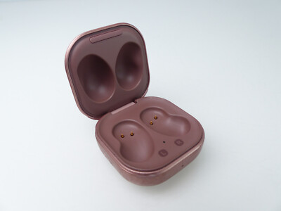 Samsung SM-R180 Ladecase Case LEER bronze für Galaxy Buds Live gebraucht #236