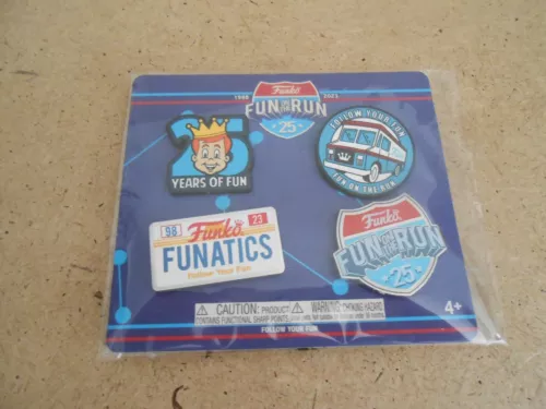 Funko "Fun On The Run 25" 4 Pin Set