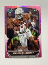 2022 Bowman University Chrome Pink #26 Jahleel Billingsley Texas