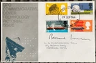 Astronomer, Jodrell Bank, BERNARD LOVELL Signed 19.9.1966 British Technology FDC