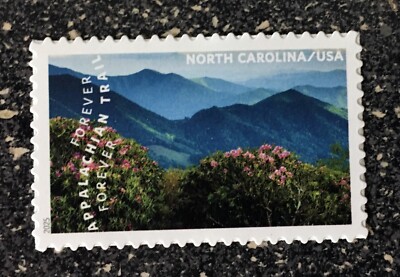 2025USA Forever The Appalachian Trail - North Carolina Single Mint Stamp