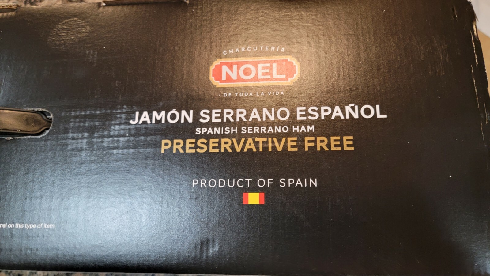 Noel+Jamon+Serrano+Ham+With+Stand+%26+Knife+14.3LB for sale online | eBay