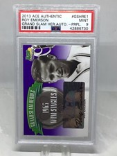 2013 Ace Authentic Grand Slam Heroes Purple Auto #RE1 Roy Emerson PSA 9 (Top Pop