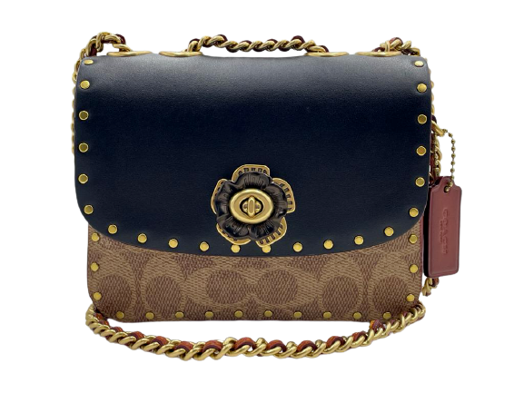 blue and black bolsa