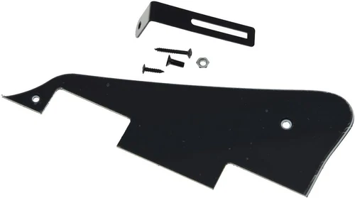 Black 3 Ply LP Guitar Pickguard with Black Bracket for Epi Les Paul