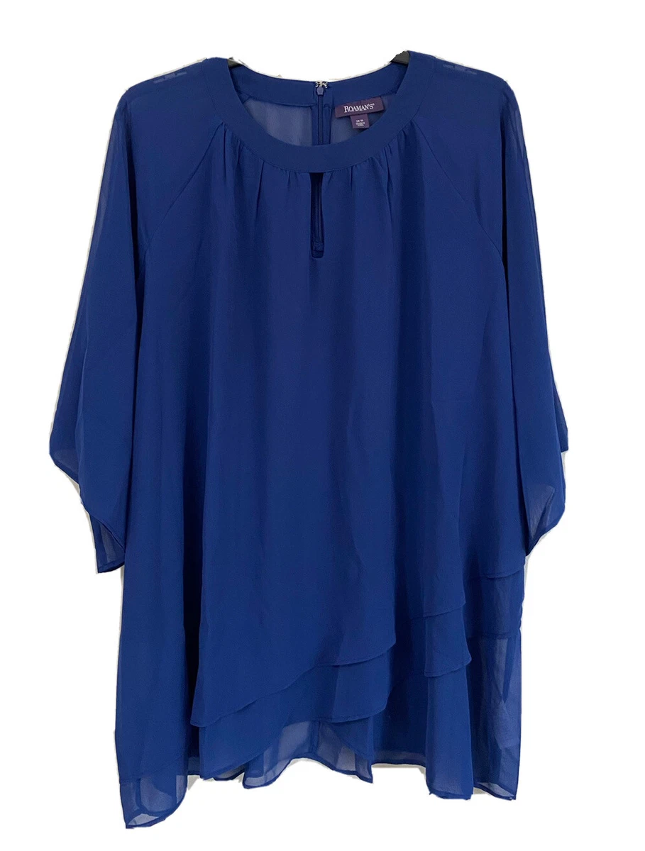 Plus size cheap sheer chiffon blouse