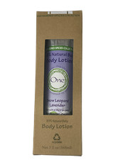 One Natural Baby Endangered Species Collection Snow Leopard Lavender Body Lotion
