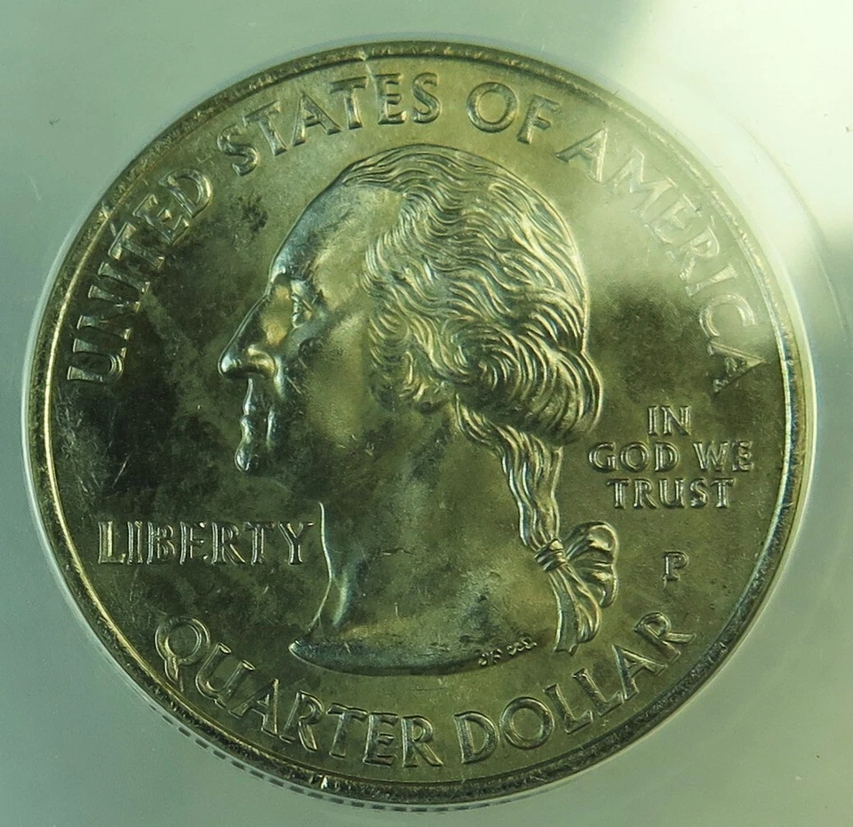 2009 P district of Columbia Washington quarter ANACS MS67 *DDR-011* BR - Image 3 of 3