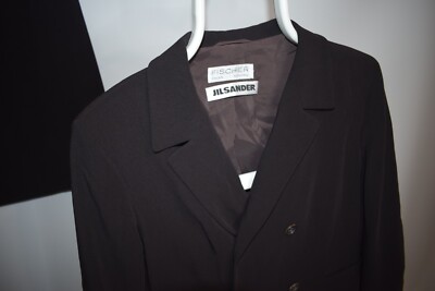 ジャケット Jil Sander Brown wool double-breasted jacket Jil Sander Brown wool double-breasted jacket | TheDoubleF