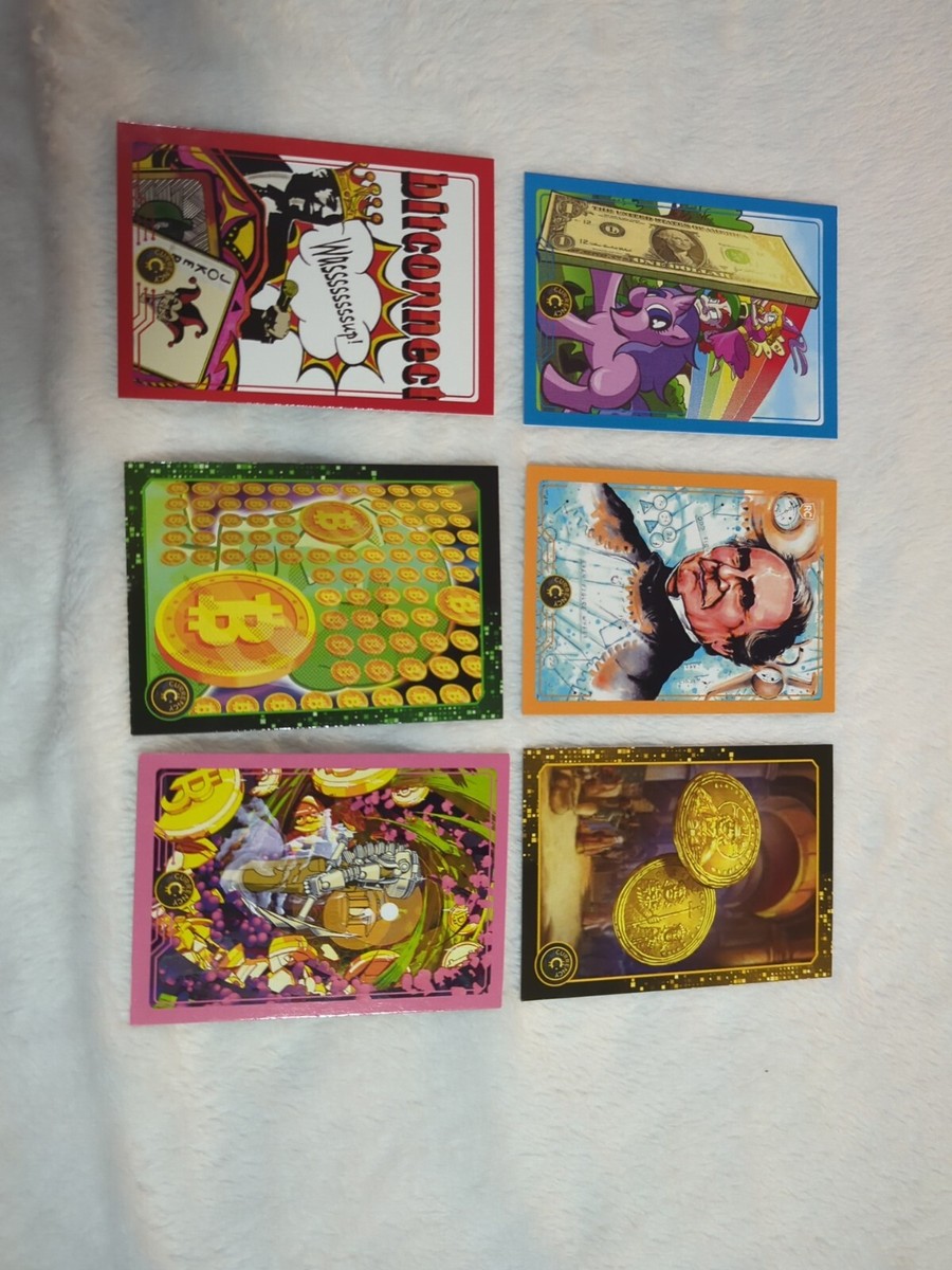 Set of 6 Cardsmiths Currency/ Crypto Currency trading/game cards | eBay
