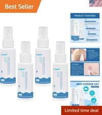 Travel-Friendly Adhesive Remover Spray - No-Sting, Easy Application, 4-Pack