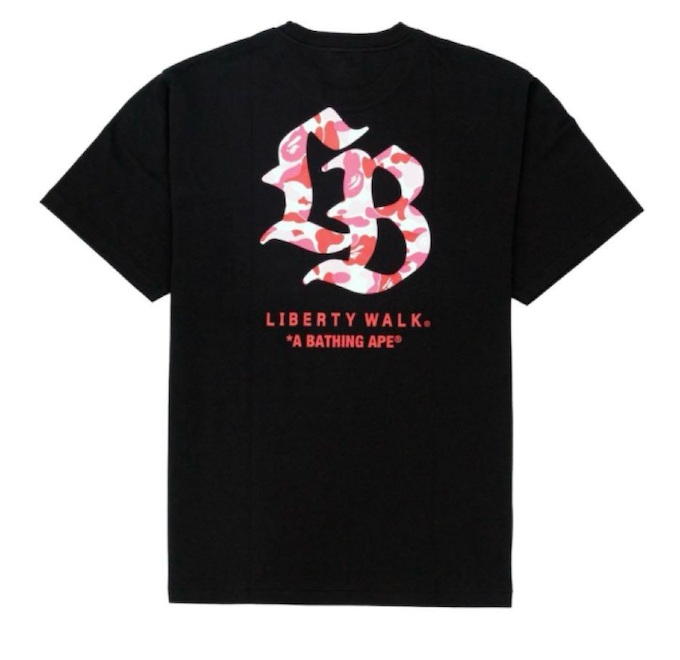 2025 Bape Liberty Walk LBWK tokyo auto salon Tee large L 2025 Bape Liberty Walk LBWK tokyo auto salon Tee large L