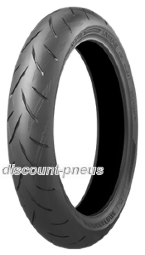 Pneu radial Bridgestone S21 F 120/60 ZR17 55W haute précision technologique