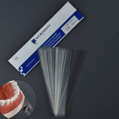 100Pcs/box Dental Polyester Matrix Bands Dental Clinical Material Matrices Clear