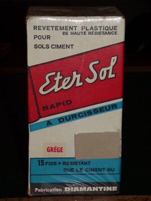 Alte Diamant Dose, Ether Boden Vintage Neu Versiegelt 