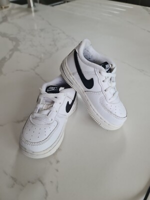 Nike Air Force Infant UK White/Black CV4597-100 UK