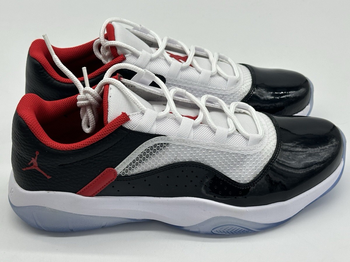 Size 11 Air Jordan 11 CMFT Low White Black University Red for