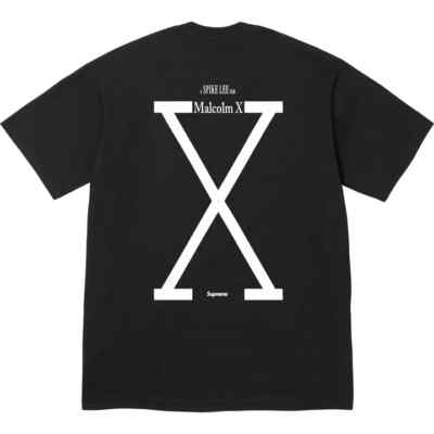 Supreme 40 Acres Malcolm X Tee Black | eBay