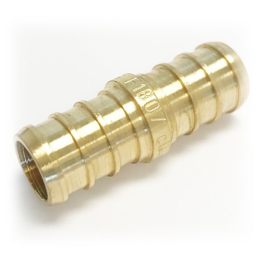 (57 PCS) 1/2" PEX CRIMP FITTINGS &COPPER RINGS 2 DROP-EAR , TEE,COUPLING ELBOW - Picture 3 of 4