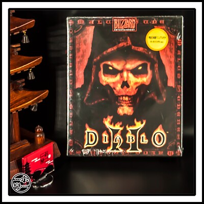 Diablo II Diablo 2 English version with Japanese manual Brand New