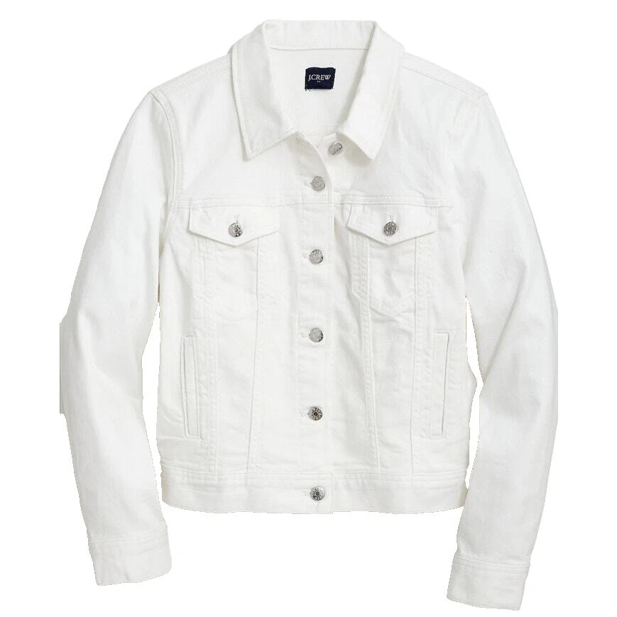 Abrigos J.CREW Blanco, chaquetas y chalecos para Mujeres